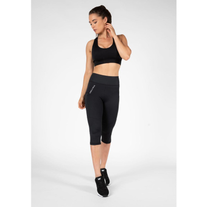 Gorilla Wear Monroe Cropped Leggings Black