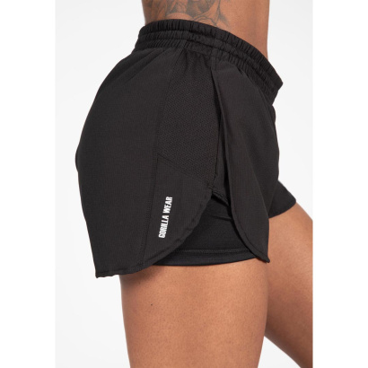 Gorilla Wear Salina 2-In-1 Shorts Black Gorilla Wear Salina 2-In-1 Shorts Black