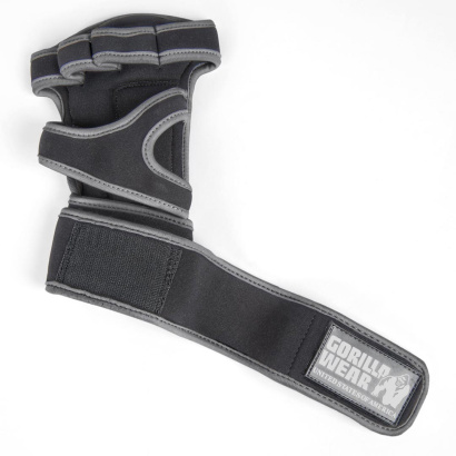Gorilla Wear Yuma Weightlifting Workout Gloves Black/Grey