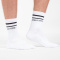 Gorilla Wear Crew Socks White