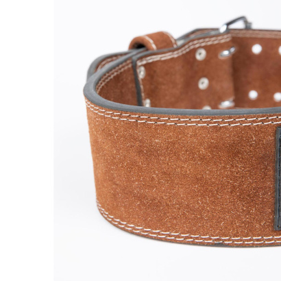 Gorilla Wear 4 Inch Powerlifting Belt Brown
