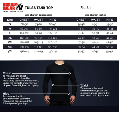 Gorilla Wear Tulsa Tank Top White