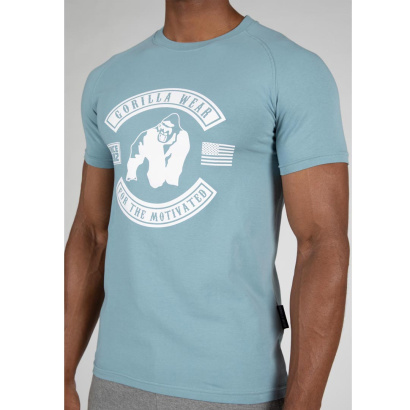 Gorilla Wear Tulsa T-Shirt Blue Gorilla Wear Tulsa T-Shirt Blue