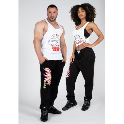 Gorilla Wear Legacy Stringer White