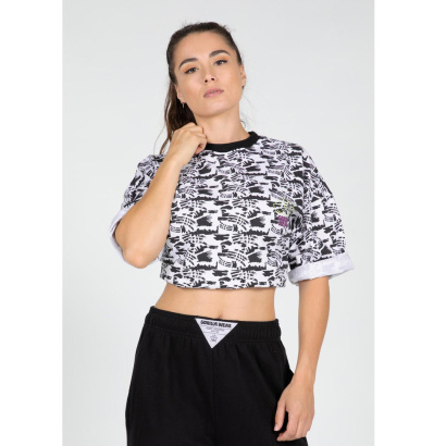 Gorilla Wear Legacy Oversized T-Shirt White/Black