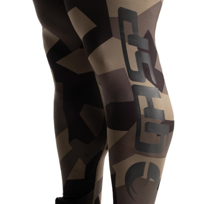 GASP Core Tights Green Stealth Camo