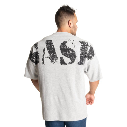 GASP Iron Thermal Tee Grey Melange