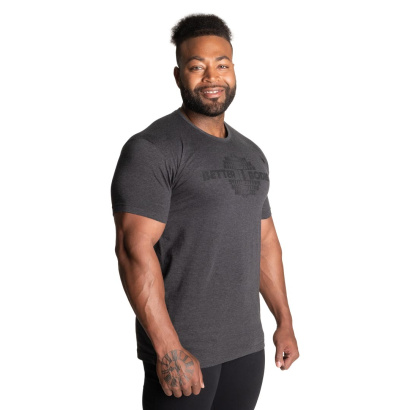 Better Bodies Recruit Tee Dark Grey Melange Better Bodies Recruit Tee Dark Grey Melange