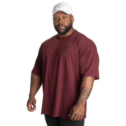 Better Bodies Union Iron Tee Maroon