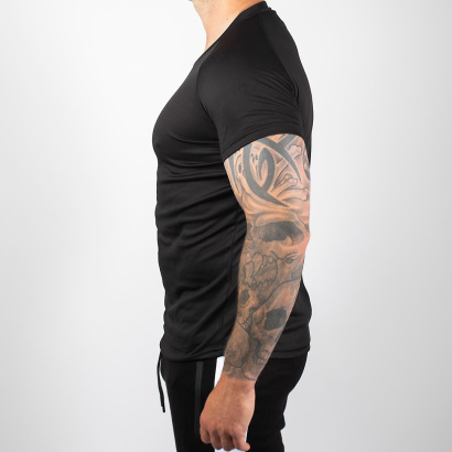 GAAM Pro Tech Tee Black