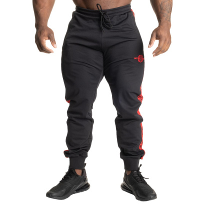 Better Bodies Bronx Track Pants Black/Red