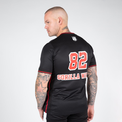 Gorilla Wear San Mateo T-Shirt black/red