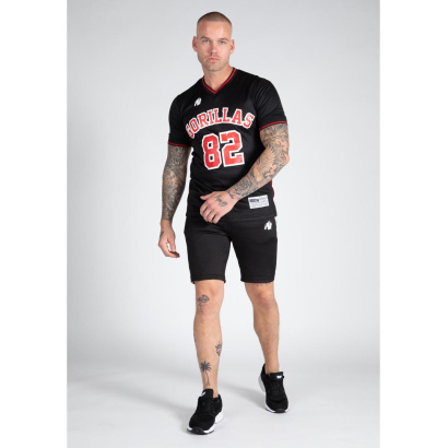 Gorilla Wear San Mateo T-Shirt black/red