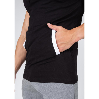 Gorilla Wear Oswego S/L Hooded T-Shirt black