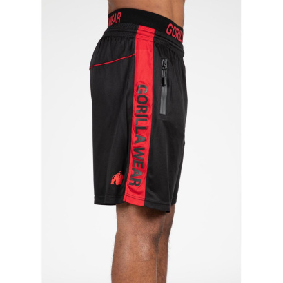 Gorilla Wear Atlanta Shorts black/red