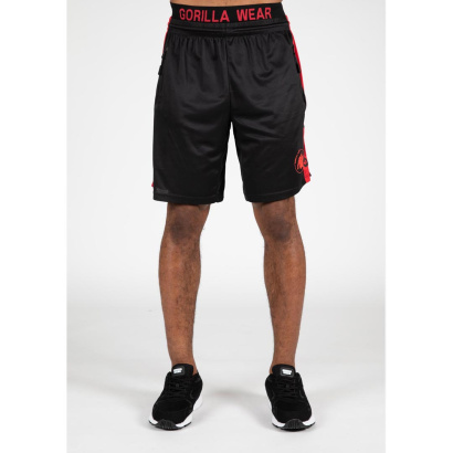 Gorilla Wear Atlanta Shorts black/red