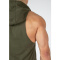 Gorilla Wear Rogers Hooded Tank Top army green