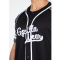 Gorilla Wear 82 Baseball Jersey Black