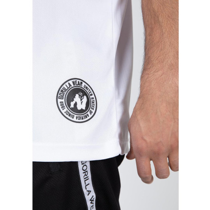 Gorilla Wear 82 Baseball Jersey White Gorilla Wear 82 Baseball Jersey White