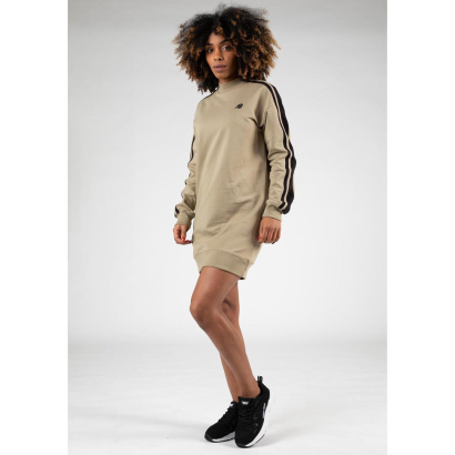 Gorilla Wear Isabella Sweatshirt Dress beige Gorilla Wear Isabella Sweatshirt Dress beige