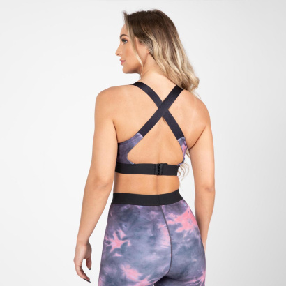 Gorilla Wear Colby Sports Bra grey/pink Gorilla Wear Colby Sports Bra grey/pink