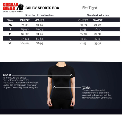 Gorilla Wear Colby Sports Bra grey/pink Gorilla Wear Colby Sports Bra grey/pink
