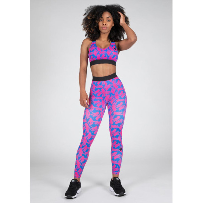 Gorilla Wear Colby Leggings Blue/Pink Gorilla Wear Colby Leggings Blue/Pink