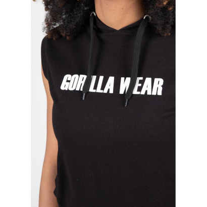 Gorilla Wear Virginia Sleeveless Hoodie black Gorilla Wear Virginia Sleeveless Hoodie black