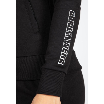 Gorilla Wear Marion Zipped Hoodie black