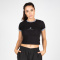Gorilla Wear New Orleans Cropped T-Shirt black