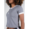 Gorilla Wear New Orleans Cropped T-Shirt grey