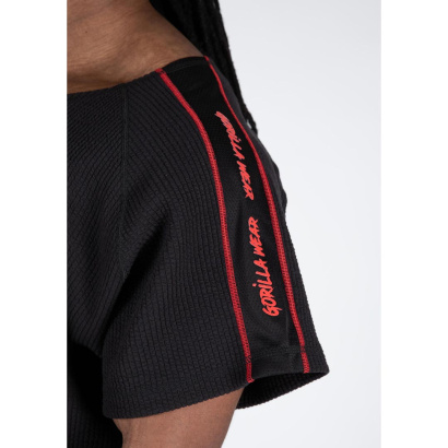 Gorilla Wear Buffalo Old School Workout Top black/red
