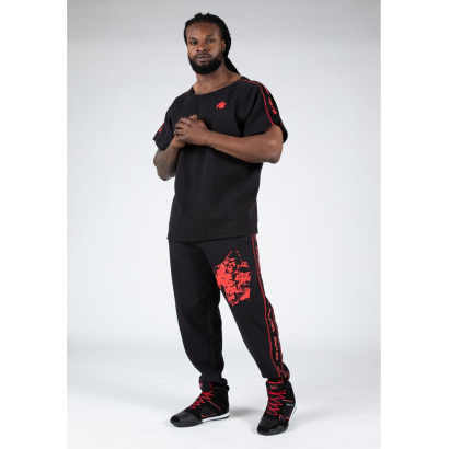 Gorilla Wear Buffalo Old School Workout Top black/red