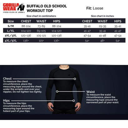 Gorilla Wear Buffalo Old School Workout Top black/grey Gorilla Wear Buffalo Old School Workout Top black/grey