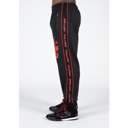 Gorilla Wear Buffalo Old School Workout Pants black/red