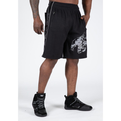 Gorilla Wear Buffalo Old School Workout Shorts black/grey