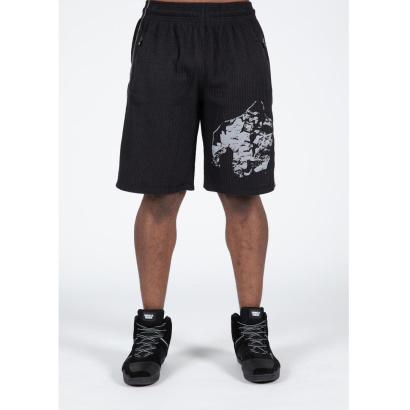 Gorilla Wear Buffalo Old School Workout Shorts black/grey