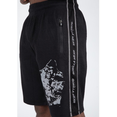 Gorilla Wear Buffalo Old School Workout Shorts black/grey