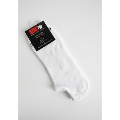 Gorilla Wear Ankle Socks 2-Pack white
