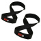 Gorilla Wear Figure 8 Lifting Straps Black
