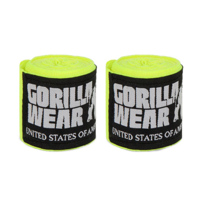 Gorilla Wear Boxing Hand Wraps yellow 2.5 m Gorilla Wear Boxing Hand Wraps yellow 2.5 m