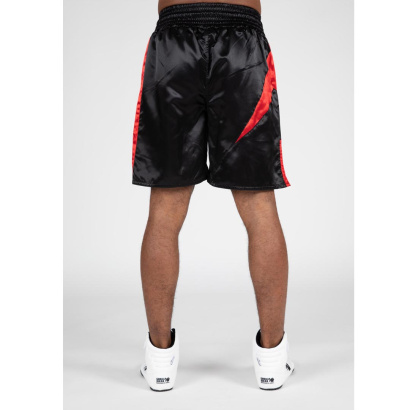 Gorilla Wear Hornell Boxing Shorts Black/Red