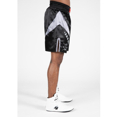 Gorilla Wear Hornell Boxing Shorts Black/Grey