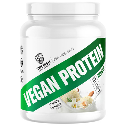 Swedish Supplements Vegan Protein Deluxe 750 g Vegaaninen proteiinijauhe