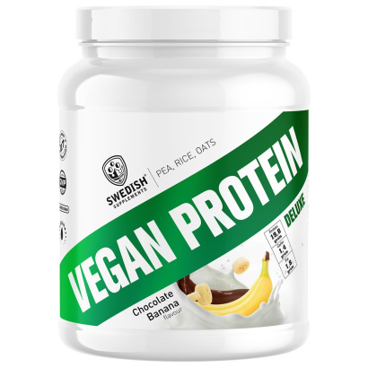 Swedish Supplements Vegan Protein Deluxe 750 g Vegaaninen proteiinijauhe