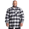 GASP Heavy Flannel shirt Grey/Black GASP Heavy Flannel shirt Grey/Black