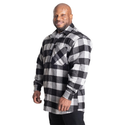 GASP Heavy Flannel shirt Grey/Black GASP Heavy Flannel shirt Grey/Black