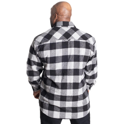 GASP Heavy Flannel shirt Grey/Black GASP Heavy Flannel shirt Grey/Black