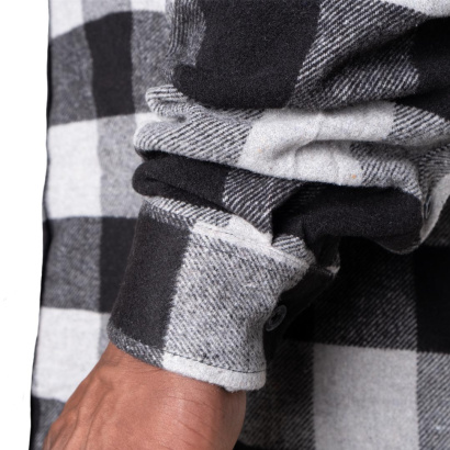 GASP Heavy Flannel shirt Grey/Black GASP Heavy Flannel shirt Grey/Black