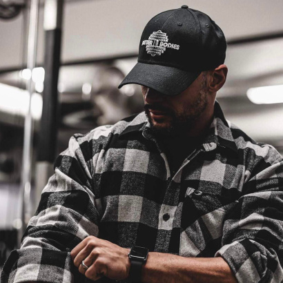 Better Bodies BB Baseball Cap Black V2 Better Bodies BB Baseball Cap Black V2